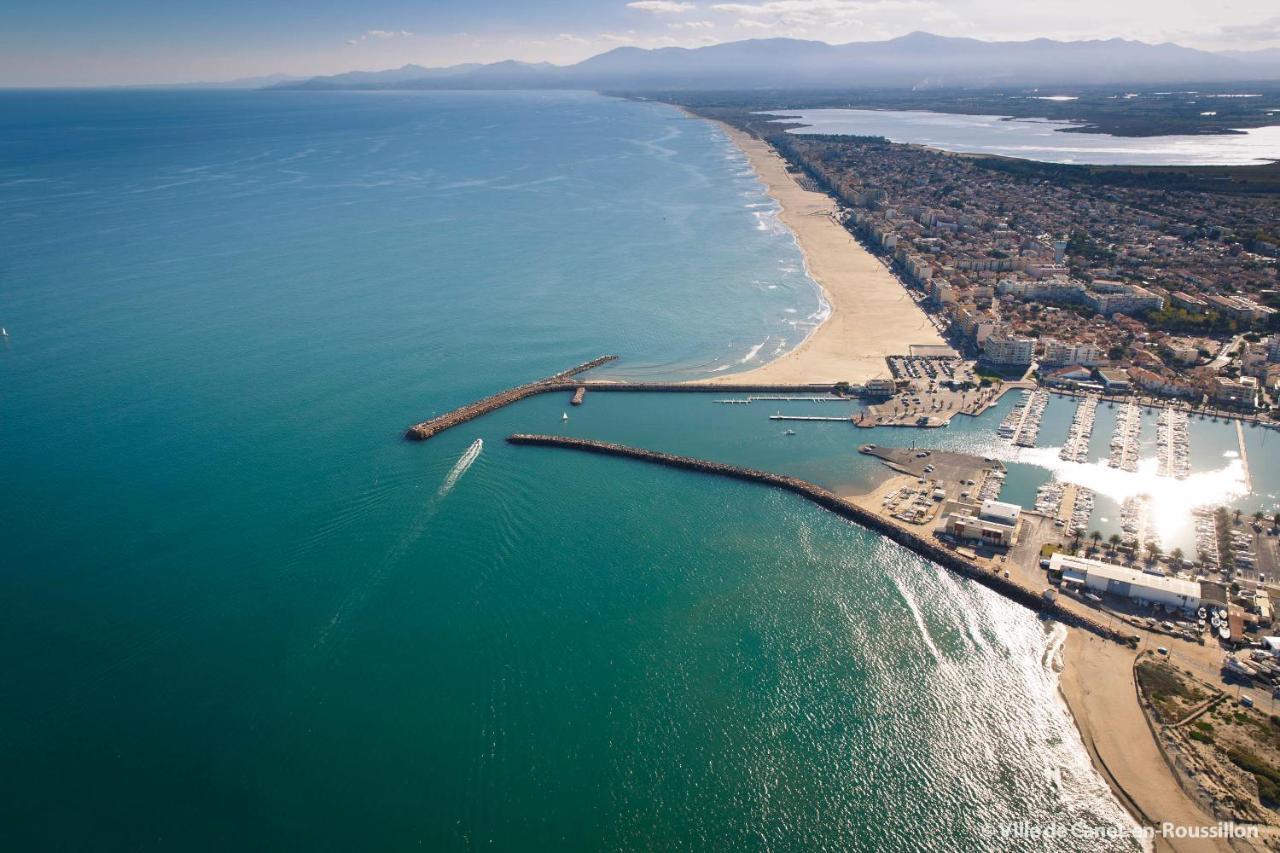 "Voyage" Superbe Vue Mer, Escapade, Evasion Et Bien Etre! Canet-en-Roussillon Buitenkant foto